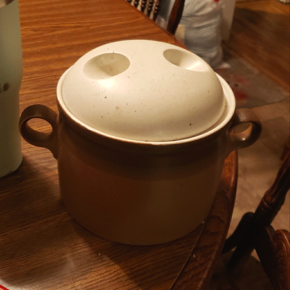 Antique German soup crock